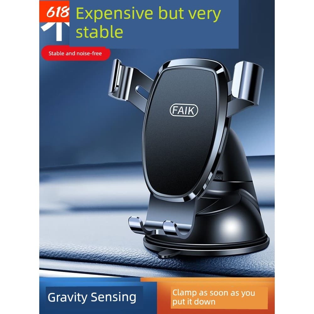 Suporte importado para automóvel Suporte para celular no carro Suporte celular saída de ar carro Suporte fixo para telef