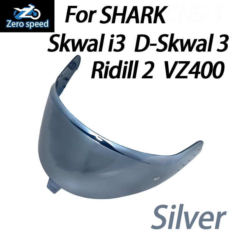 Lente De Viseira Para Shark Skwal3 D-Skwal I3 Vidro Solar 3 VZ400 Capacete Escudo Ridill 2 Pára-Brisa Acessórios Da Moto