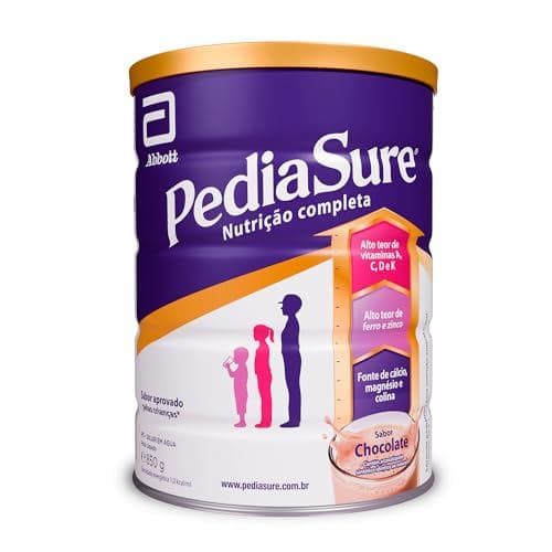 Abbott Pediasure Fórmula Infantil Em Pó Sabor Chocolate Lata 850gr