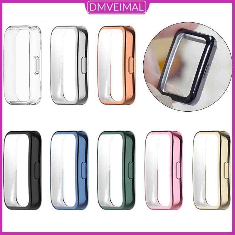 Capa Capinha TPU Para Relógio Smartwatch Huawei Band 11 11 Pro / Huawei Band 10 9 8 NFC Case Película Acessórios