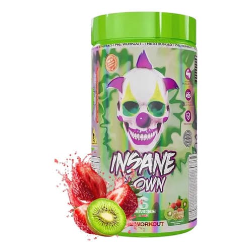 DemonsLab Suplementos Alimentares Beta Alanina Pré Treino Insane Clown 350g DemonsLab SaborFruit Punch Doces Mastigáveis