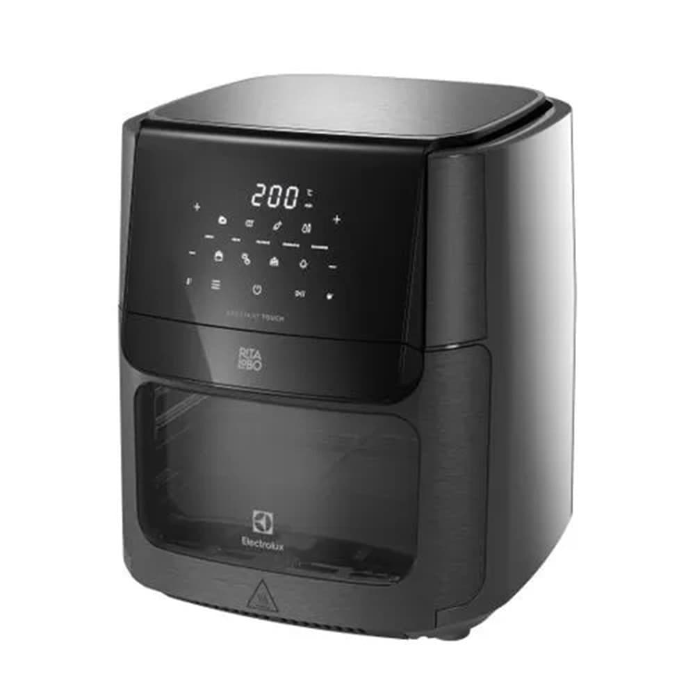 Air Fryer Oven Electrolux EAF85 Grafite Rita Lobo 12L Digital Experience 1700W