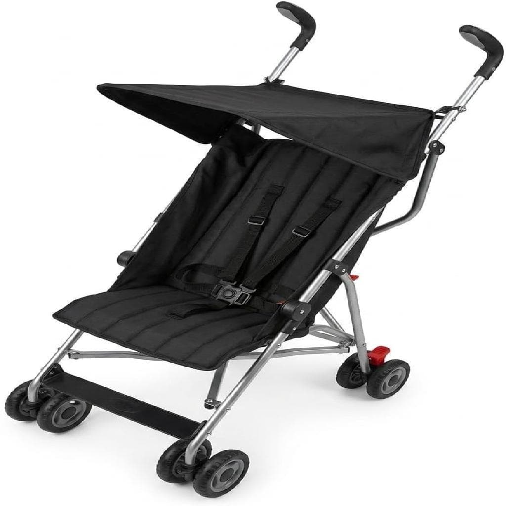Carrinho de Passeio para Bebê Guarda Chuva Baby World Preto
