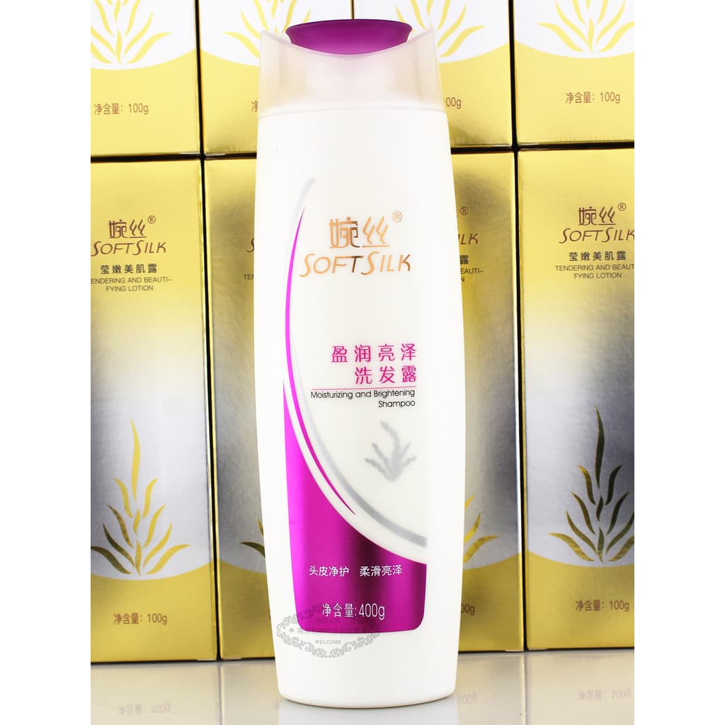 Wansi Glacier Seaweed Series Shampoo Hidratante Brilhante Shampoo 400g Reparação Suave Hidratante Contador Produto Genuí