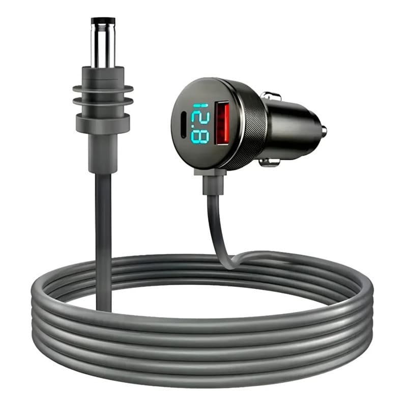 Fonte Veicular 12v Carregador Starlink Mini Cabo Usb Led 2m