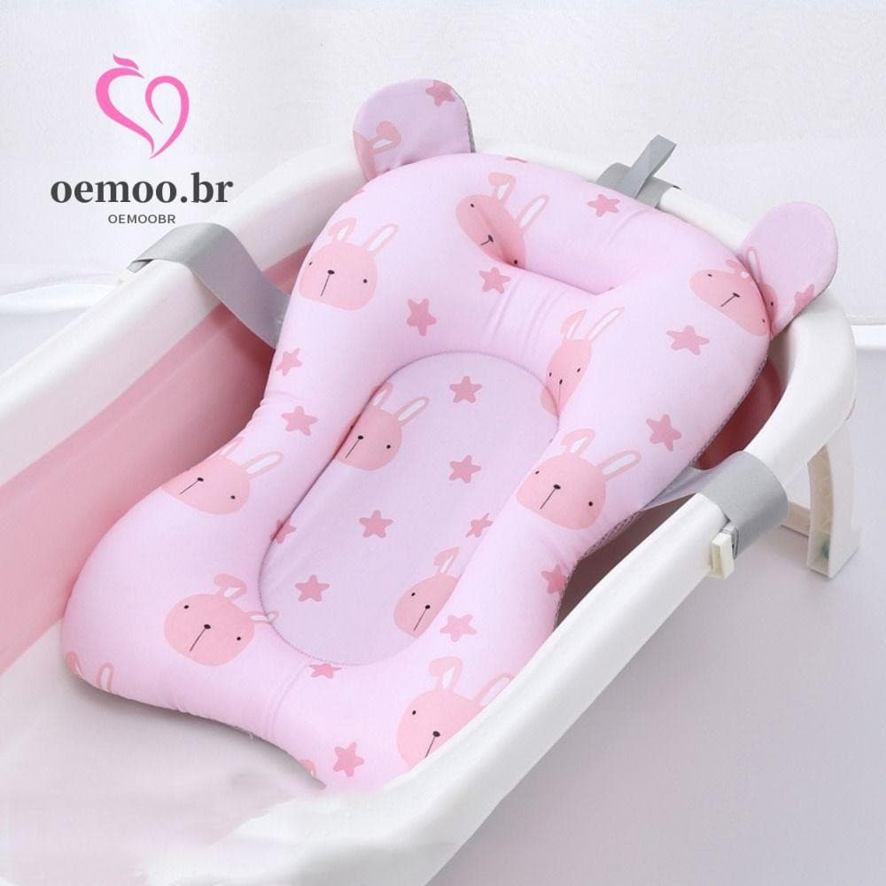 Assento De Apoio Para Banho OEMOOEN , Almofada Dobrável Antiderrapante Banheira De Bebê , Universal Ajustável