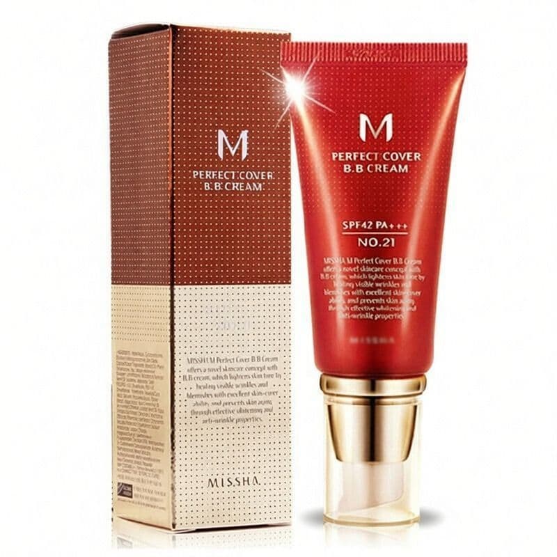 Missha Big Red BB Cream Base Líquida Impecável Durável E Não Opaco Hidratante De Isolamento Iluminadora Multifuncional M