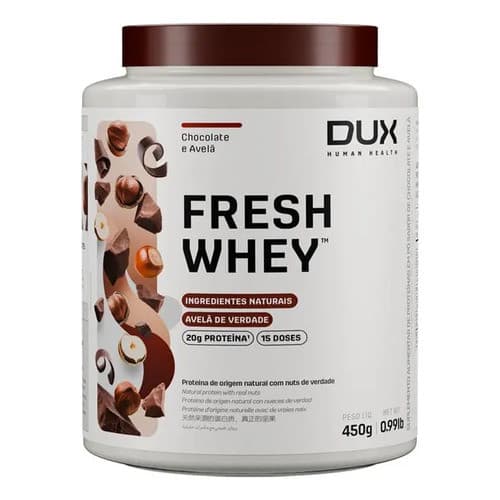 Dux Nutrition Whey Protein Isolado Proteína Isolada Do Soro Pó Chocolate/avelã