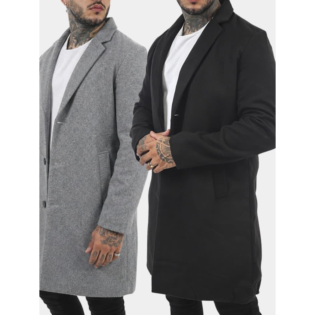 Casaco Sobretudo Masculino Jaqueta Parka Masculina Estilo Modelo Longo Estilo Fashion