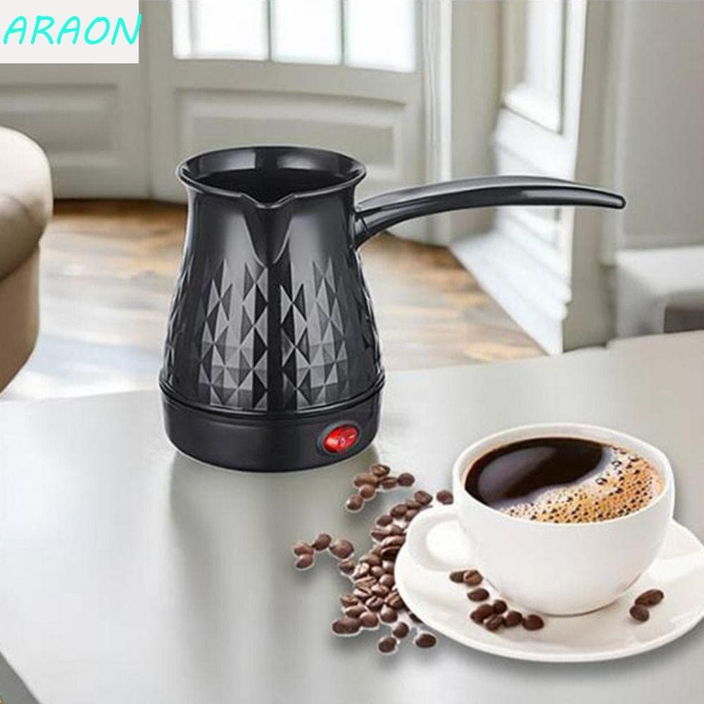 Chaleira Expresso ARAON , Cafeteira Turca Elétrica De Plástico , Mini De 600 W