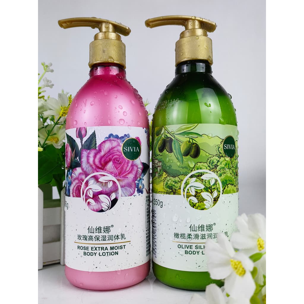 Senvina Olive Loção Corporal Hidratante Suave Rosa Loção Corporal Hidratante Rejuvenescedora Pele Fragrância Anti-secage