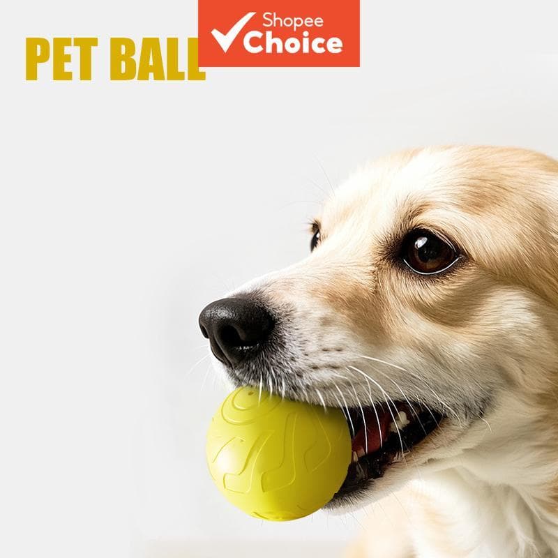 Bola de Brinquedo Interativa para Cachorros em Movimento Inteligente, Resistente a Mordidas, para Cães Pequenos e Médios