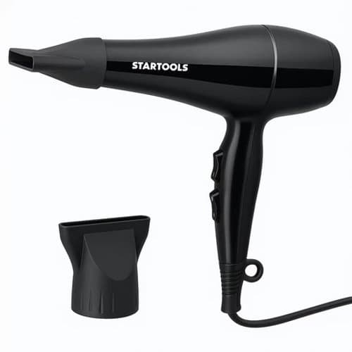 Secador De Cabelo Profissional 1800w Potente 127v Moderno Preto Mulheres salão Cabelo Liso Loiras Morenas Belas Maravil