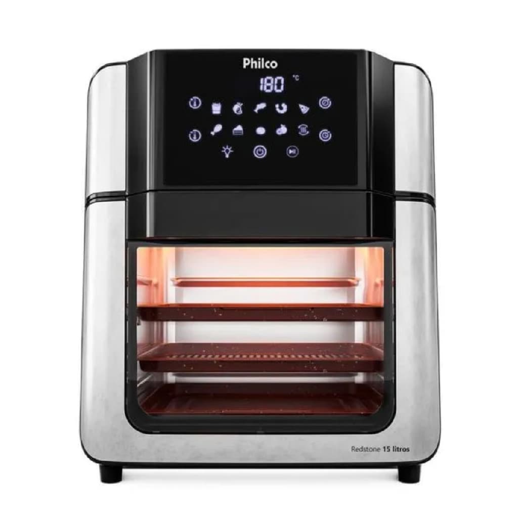 Air Fryer Oven Com Visor e Com Painel Digital 15L PAF15A 127V