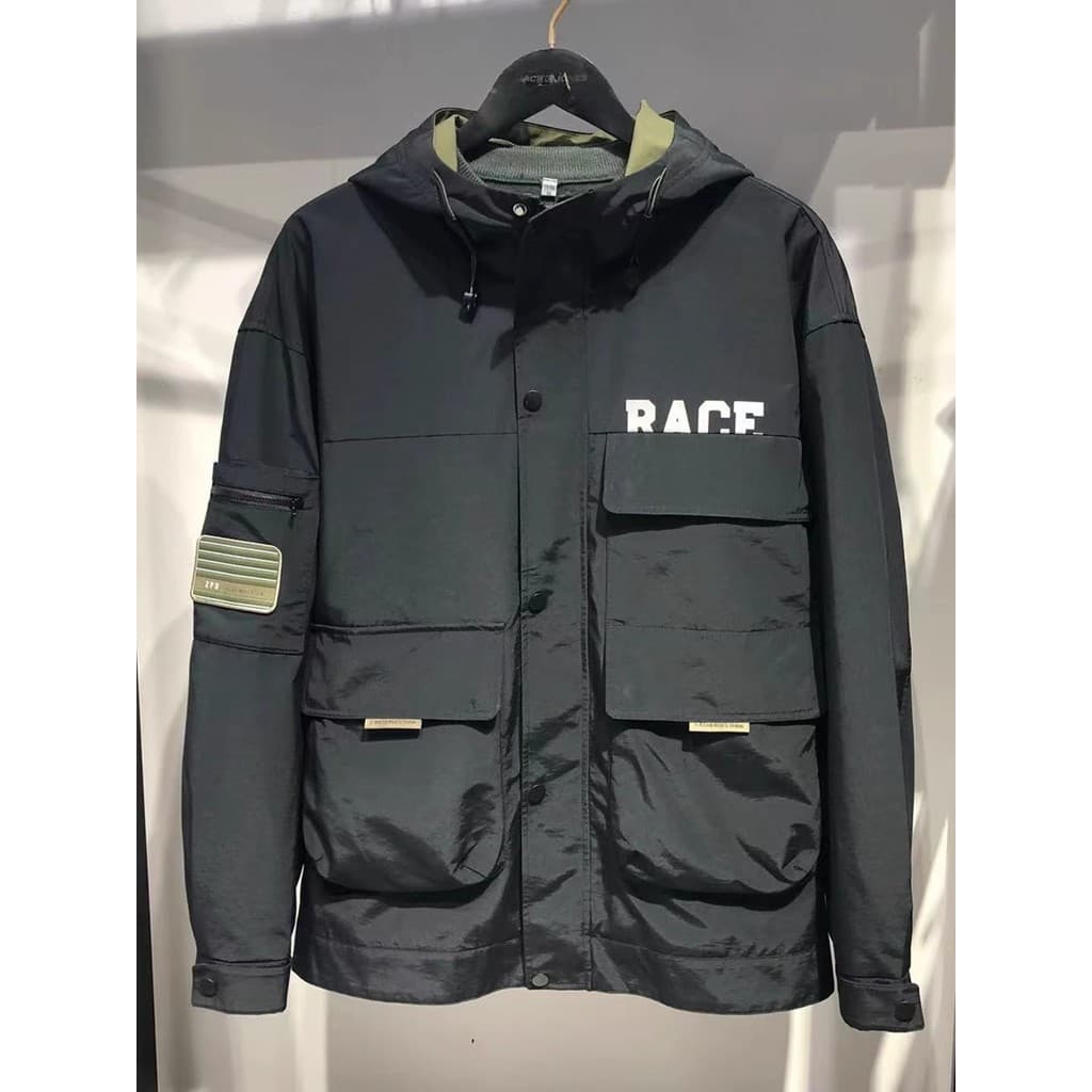 Marca com armário (casa de pássaro) jaqueta masculina outono inverno jaqueta masculina masculina jaqueta com vários bols