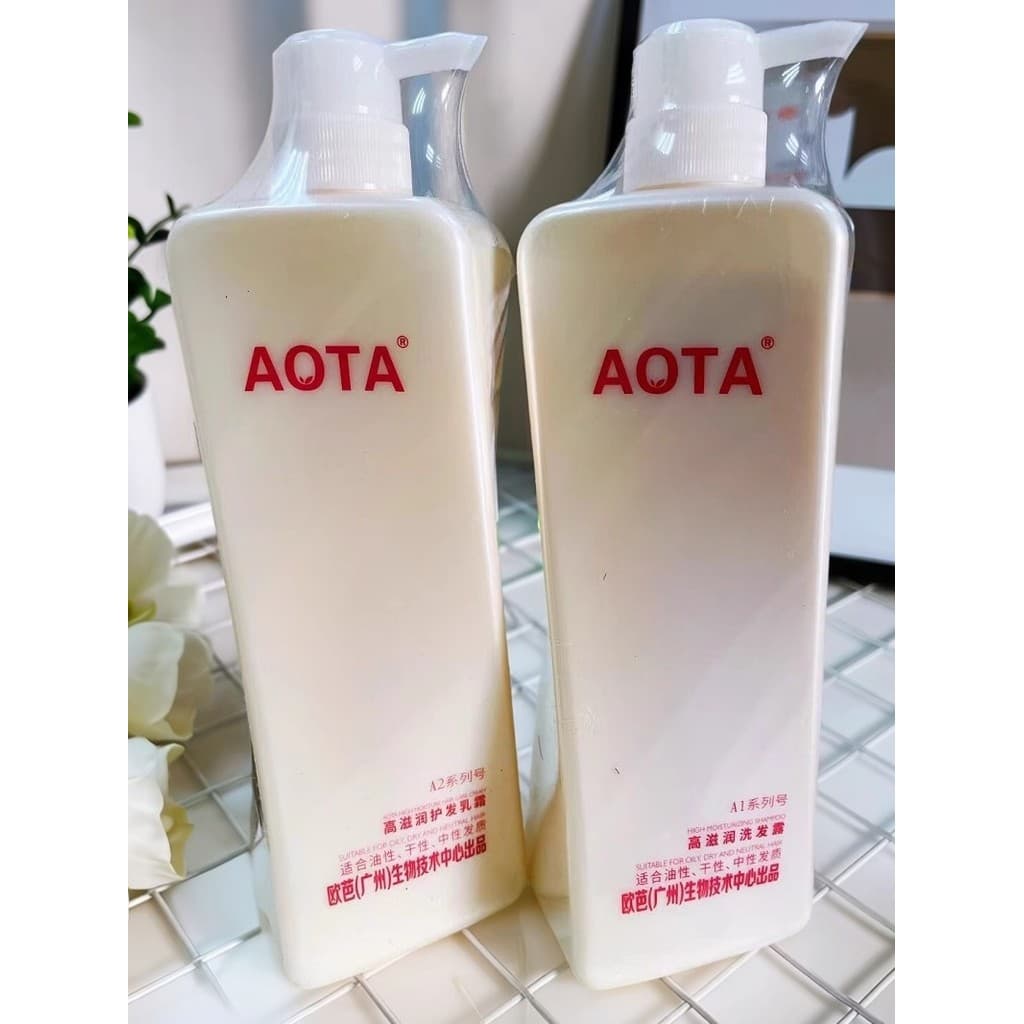 AOTA AOTA Shampoo Hidratante Alto Condicionador 740ml Shampoo Suave de Longa Duração Creme Condicionador de Alta Hidrata
