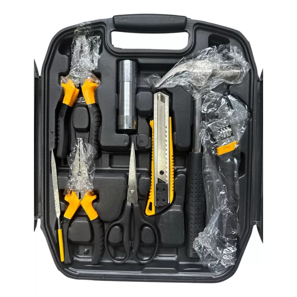 Kit Ferramentas 27 Peça Serviço Domésticos Completa Completo