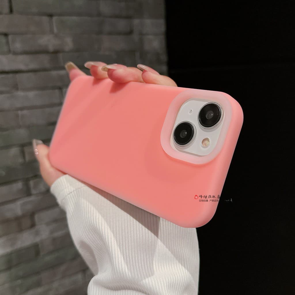 Capinha silicone líquido Capinha celular Apple Capinha para iPhone [Líquido Real muito durável] Adequado para 17air Appl