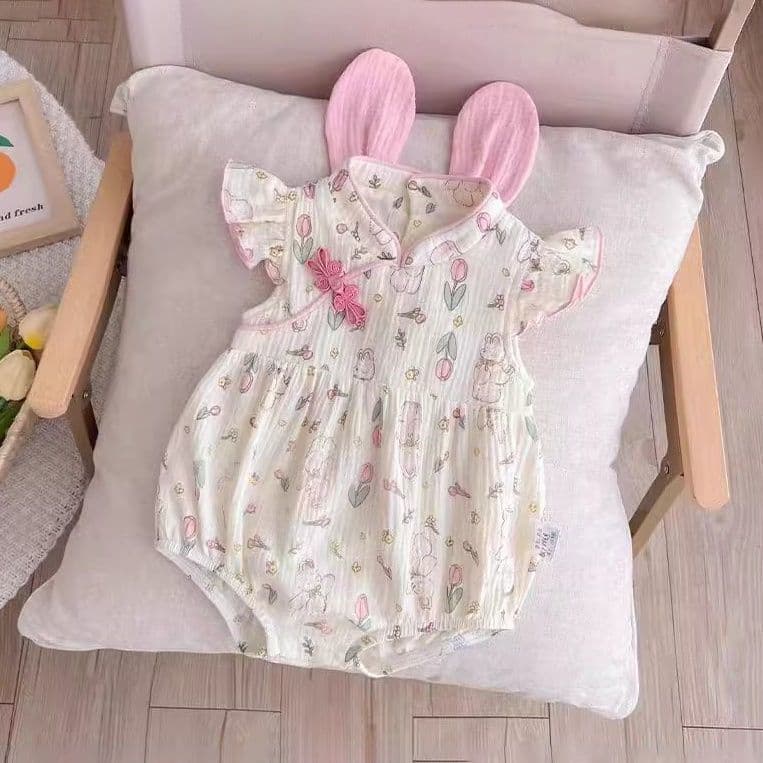 Bebê bebê verão roupas de bebê estilo fino estilingue macacão bebê menina influenciador Super bonito moda roupas de verã
