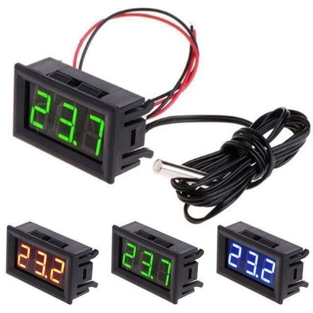 2 cm LED termômetro eletrônico digital Display digital termômetro tanque de peixes temperatura da água termômetro DC4.5V