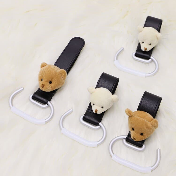 Gancho para carrinho de bebê Maruya Little Tiger Acessórios para caminhada de bebê Ferramenta útil para carrinho de bebê