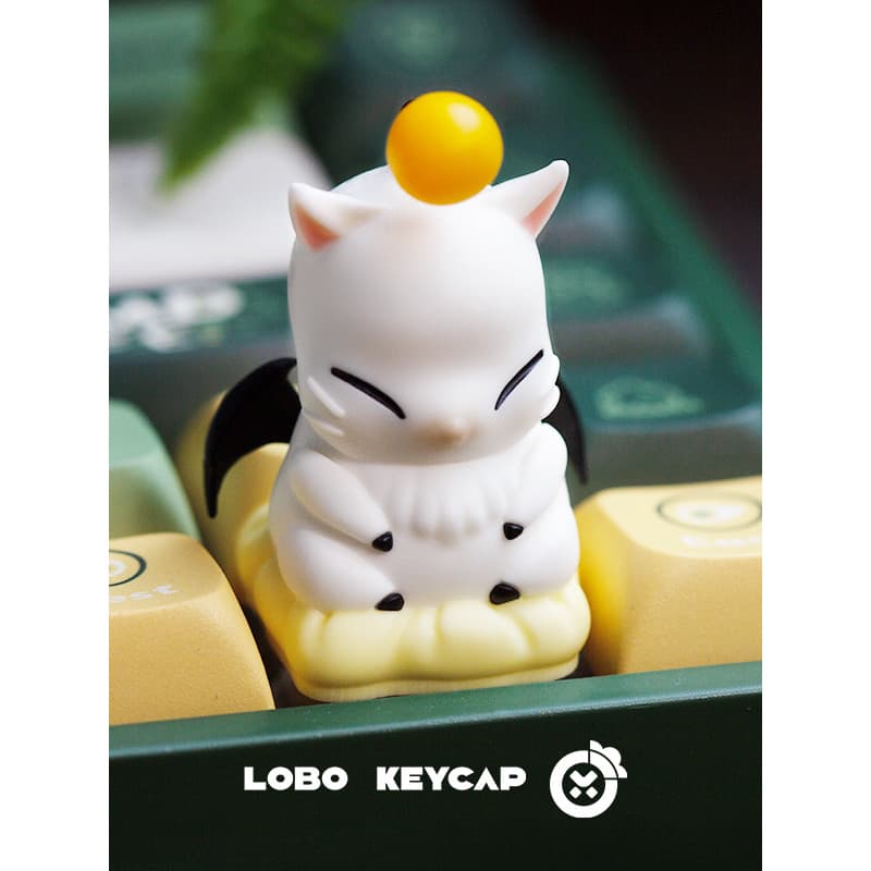 Moguli exclusivo Keycap único Final fantasia mogu mogu teclado mecânico criativo resina teclado tampa ESC