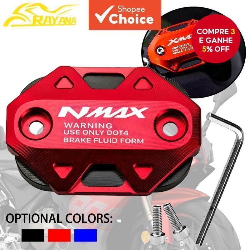  Acessórios de modificação de motocicleta adequados para tampa de copo de óleo nmax boutique na moda
