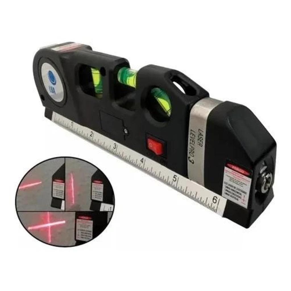 Nível Laser Trena Profissional Level Pro3 Estágios Nivelador