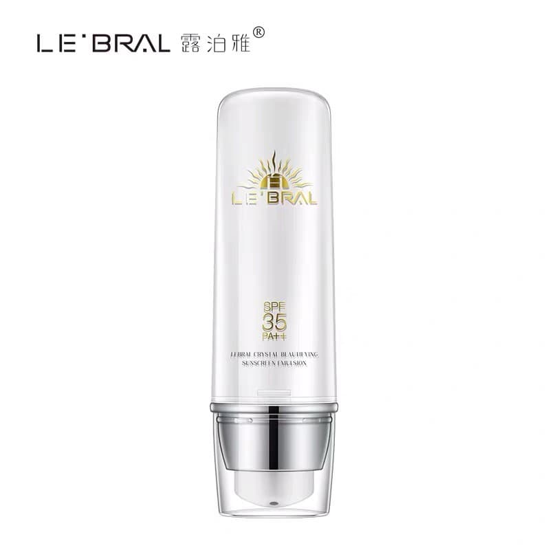 Luboya Crystal Transparent Whitening Isolamento Protetor Solar Loção spf35++ Luboya Protetor Solar 45g Cosméticos Imperm