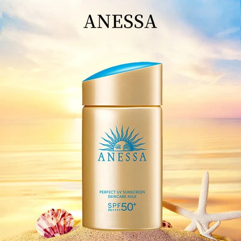 Loção Protetor Solar Anexo 60ml Refrescante Hidratante Tipo Água Leve Confortável Protetor Solar Creme Isolamento Facial