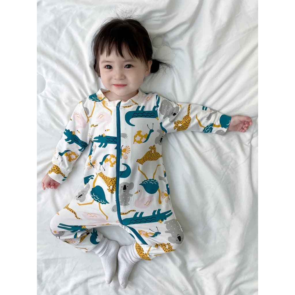 Ins bebê zíper macacão início do outono bebê menina Super bonito macacão bebê menino de manga comprida roupas de algodão
