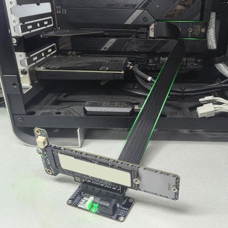 Adaptadores GPU Externos zzz Com Suporte PCIe4 0 4X Para SSDs M 2 NVMes Em Desktop E Laptop