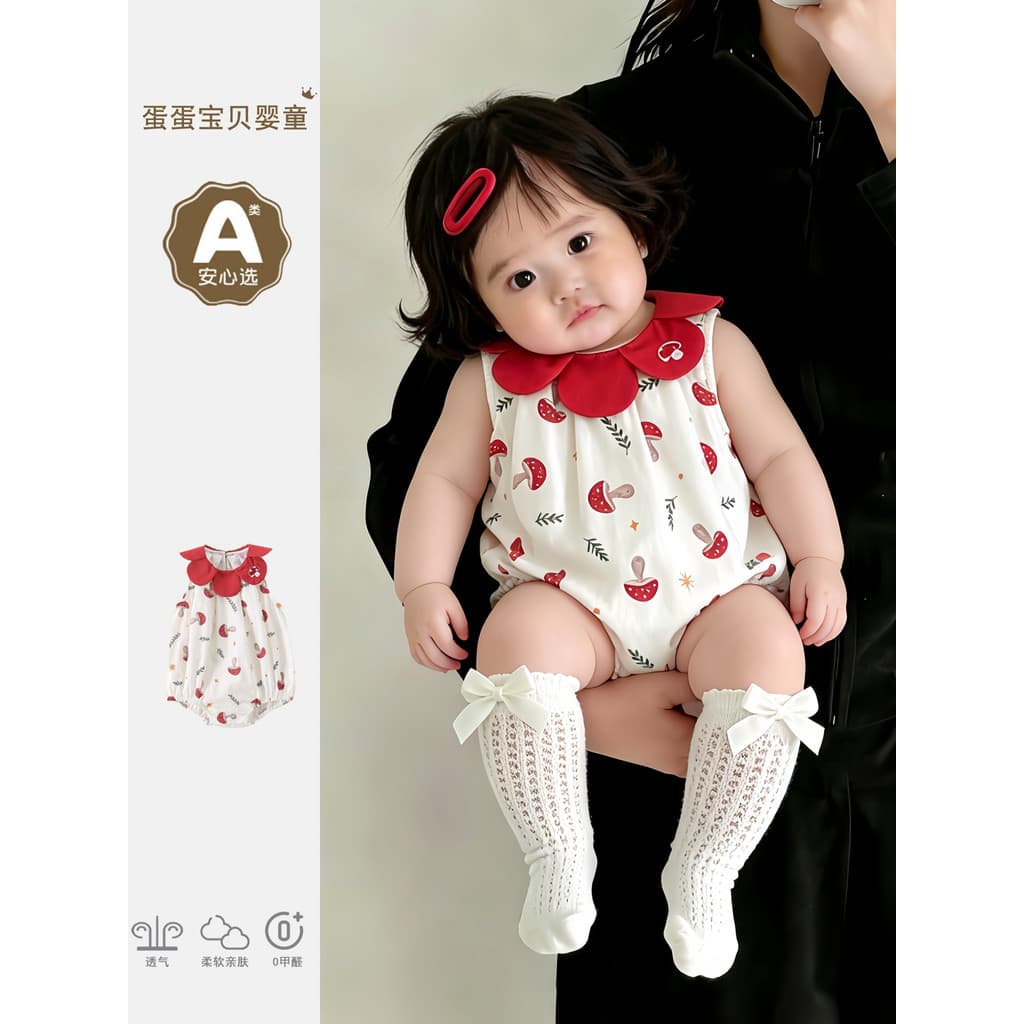 Verão bebê menina fino macacão bebê macacão Super bonito princesa roupas de bebê roupas de verão moda pequena idade mens