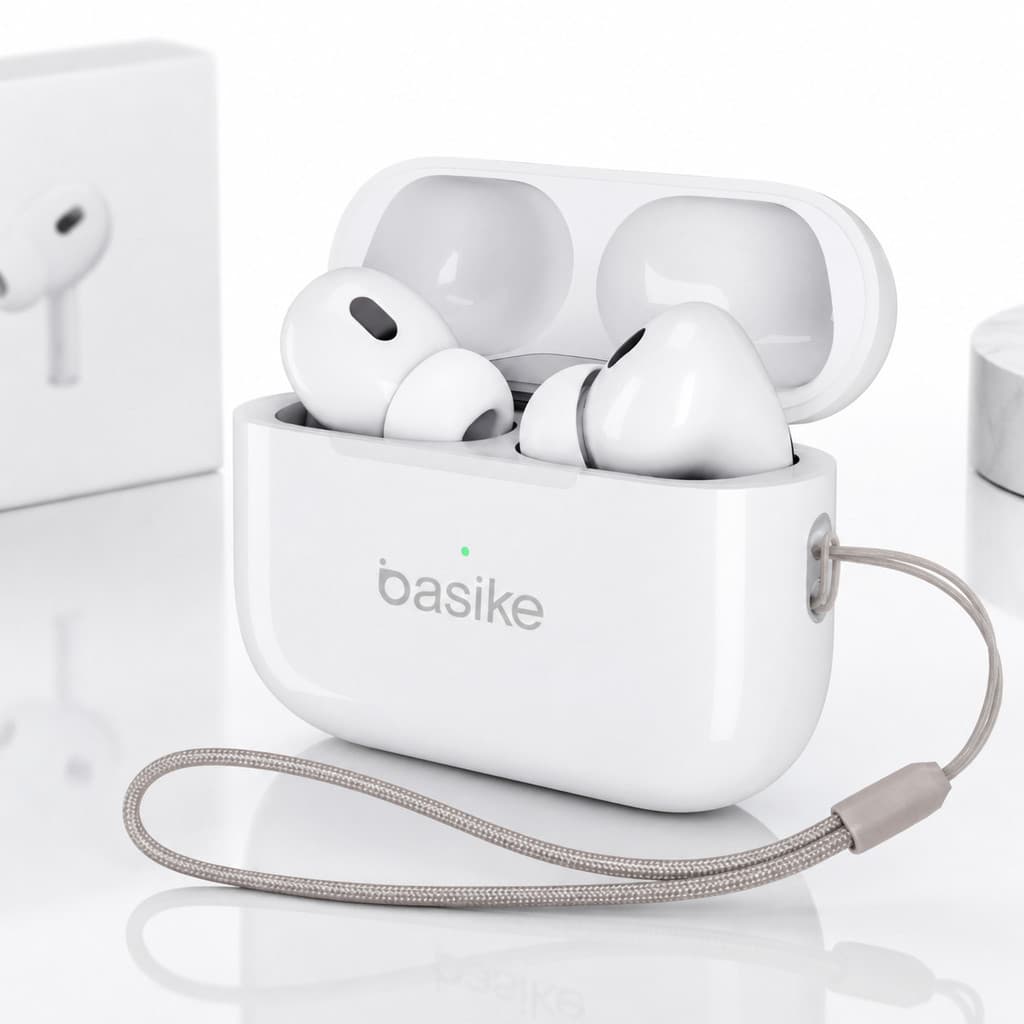 Fone Bluetooth Basike TWS Sem Fio 2025 Premium Som HD e Bluetooth 5.3