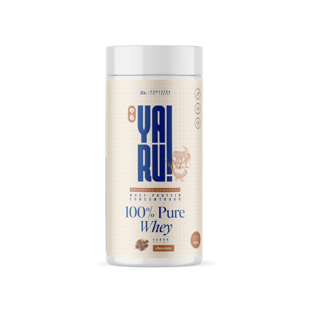 Whey Protein Concentrado Yaru! 100% Pure Chocolate 900g