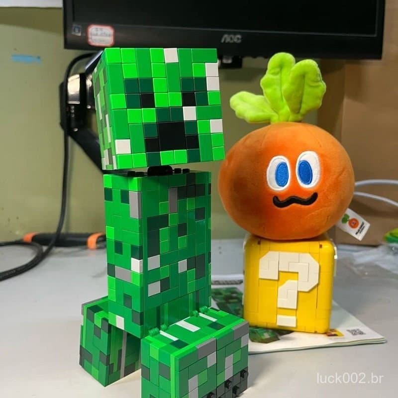 Lego 21276 Boneco Creeper para Adultos e Crianças, Brinquedo de Blocos de Montar, Presente
