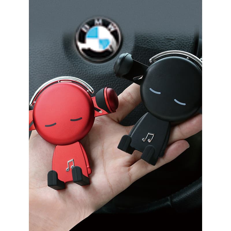 Acessórios criativos para carro, saída de ar do carro, suporte de navegação por gravidade, multifuncional, suporte de te