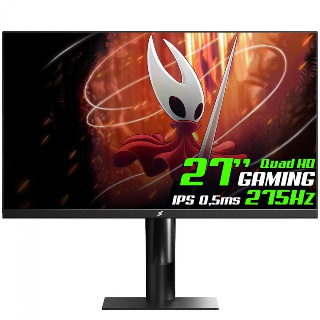 Monitor Gamer SuperFrame Orbit Plus V2, 27 Pol, Quad HD, 275Hz, IPS, 0.5ms, Preto