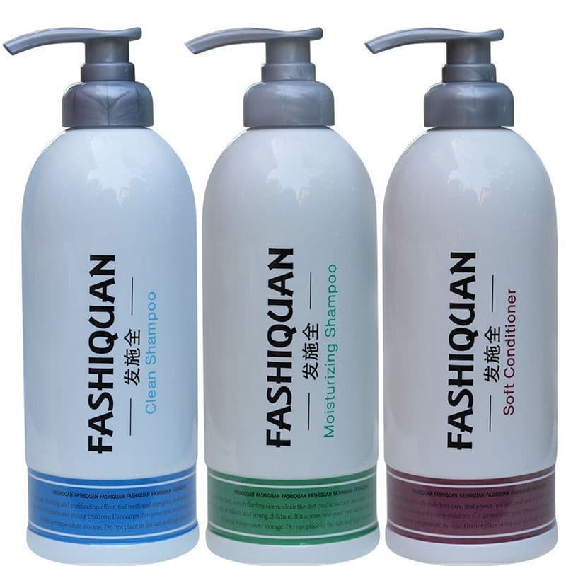 FASHQUAN FASHIQUAN FASHIQUAN Hidratante Limpeza Refrescante Shampoo Suavizante Creme de Cabelo Condicionador Shampoo Fon
