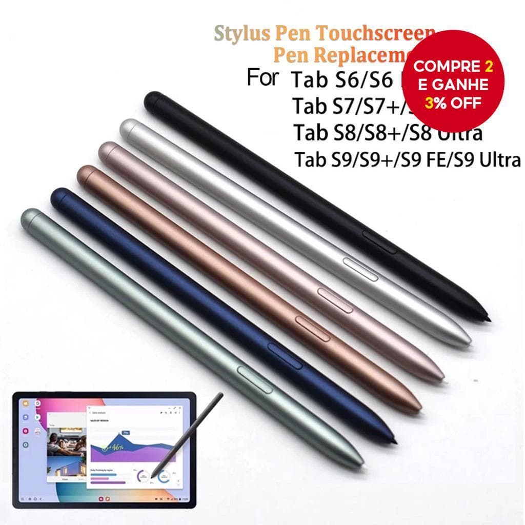 Substituição Capacitiva Da Caneta Stylus Para Samsung Galaxy Tab S6/S7/S8/S9-Compatível Com Tela De Toque