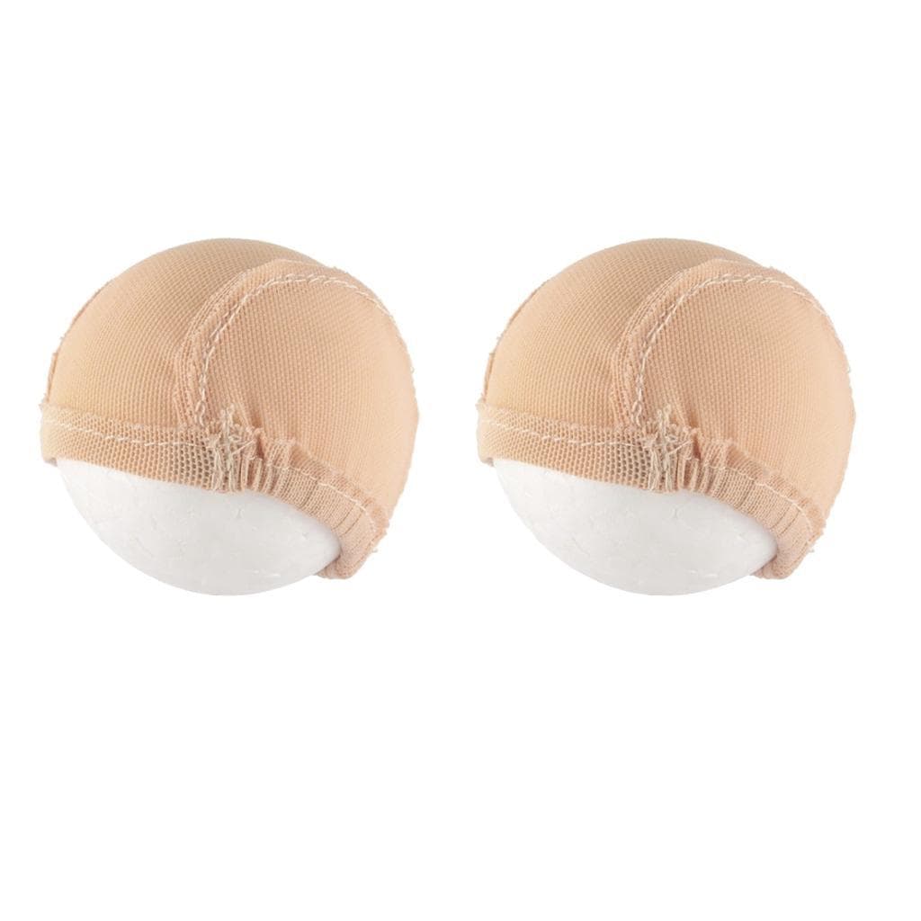 1buycart Boneca Peruca Net 2 Pçs Bonito Artificial Três Peças Design Interno Prático Bola Articulada Bonecas Traje Forro