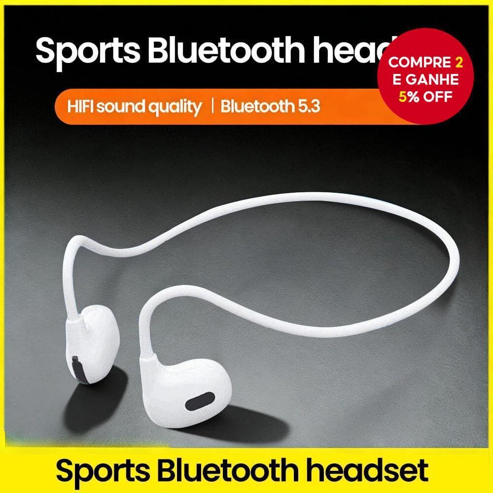 VV4 Fones De Ouvido Jogos E-Sports OWS Fone Bluetooth Condução De Ar Traseira Não-In-Ear Sem Fio