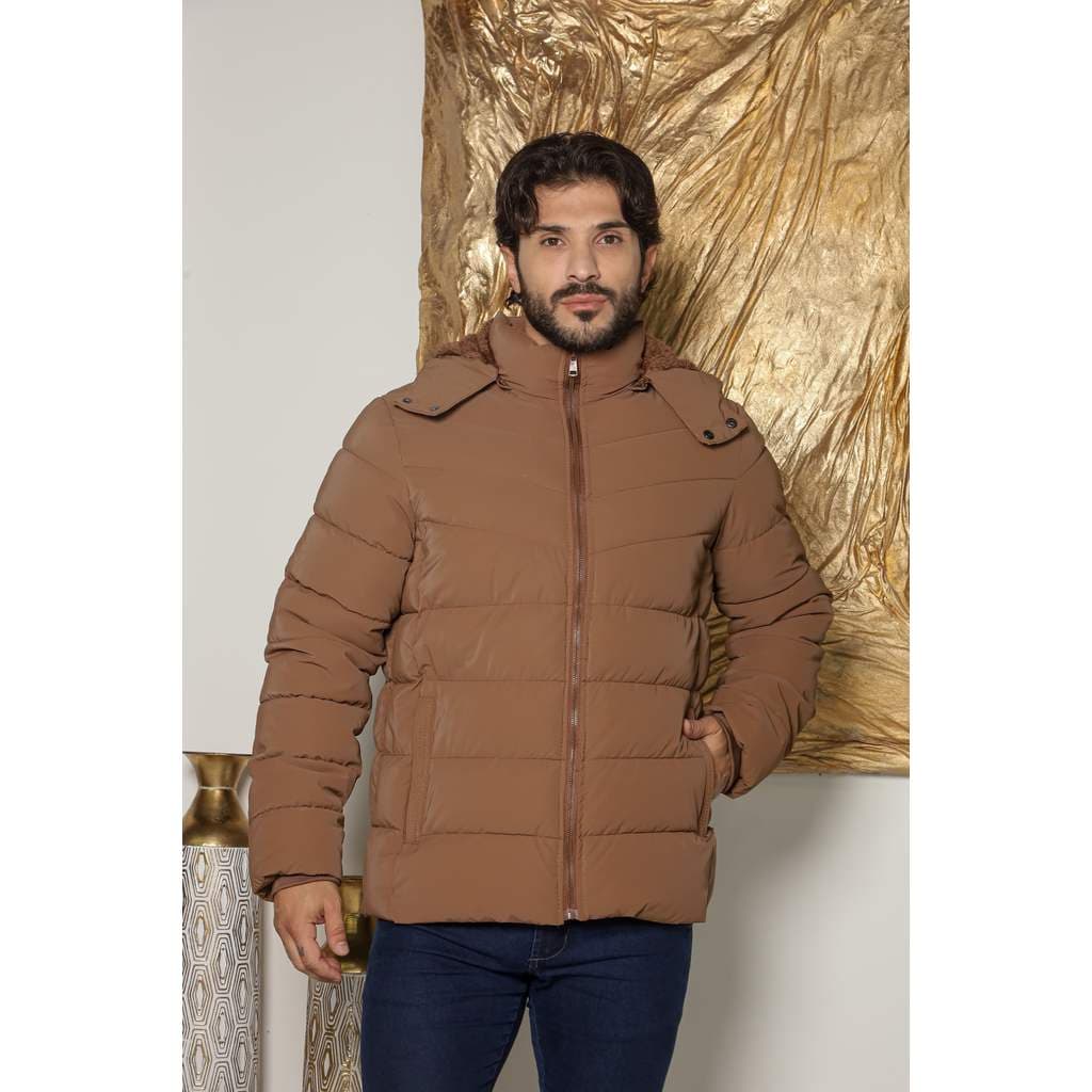 Jaqueta Masculina Bobojaco Premium Forrada Dentro Elegante Chic com Capuz Removivel