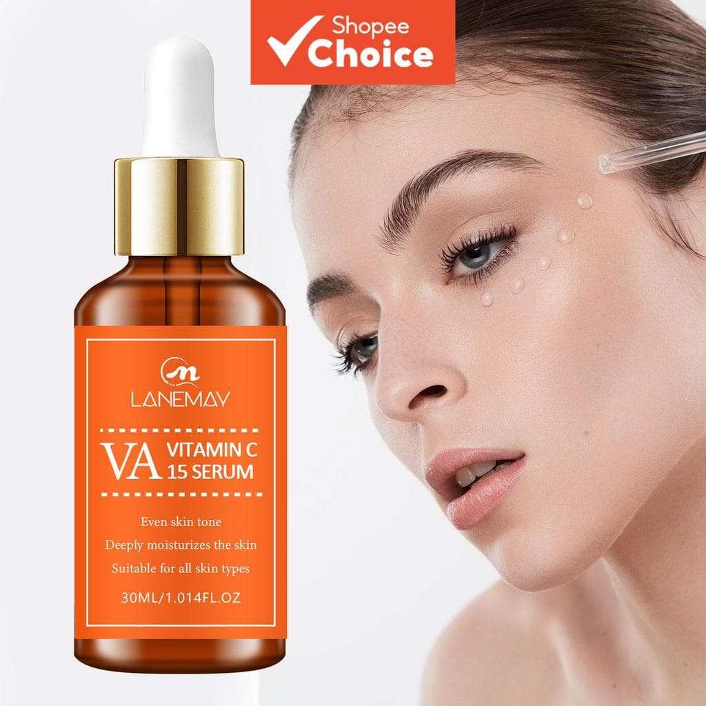 Sérum de Vitamina C Radiance - Vitamina C & Ácido Hialurônico - Com Niacinamida - Ajuda a Uniformizar o Tom da Pele &