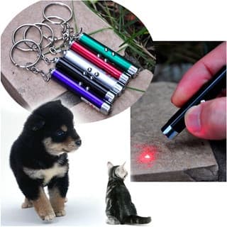 Ponteiro de luz laser para gatos com laser vermelho de 5 mw para animais de estimação