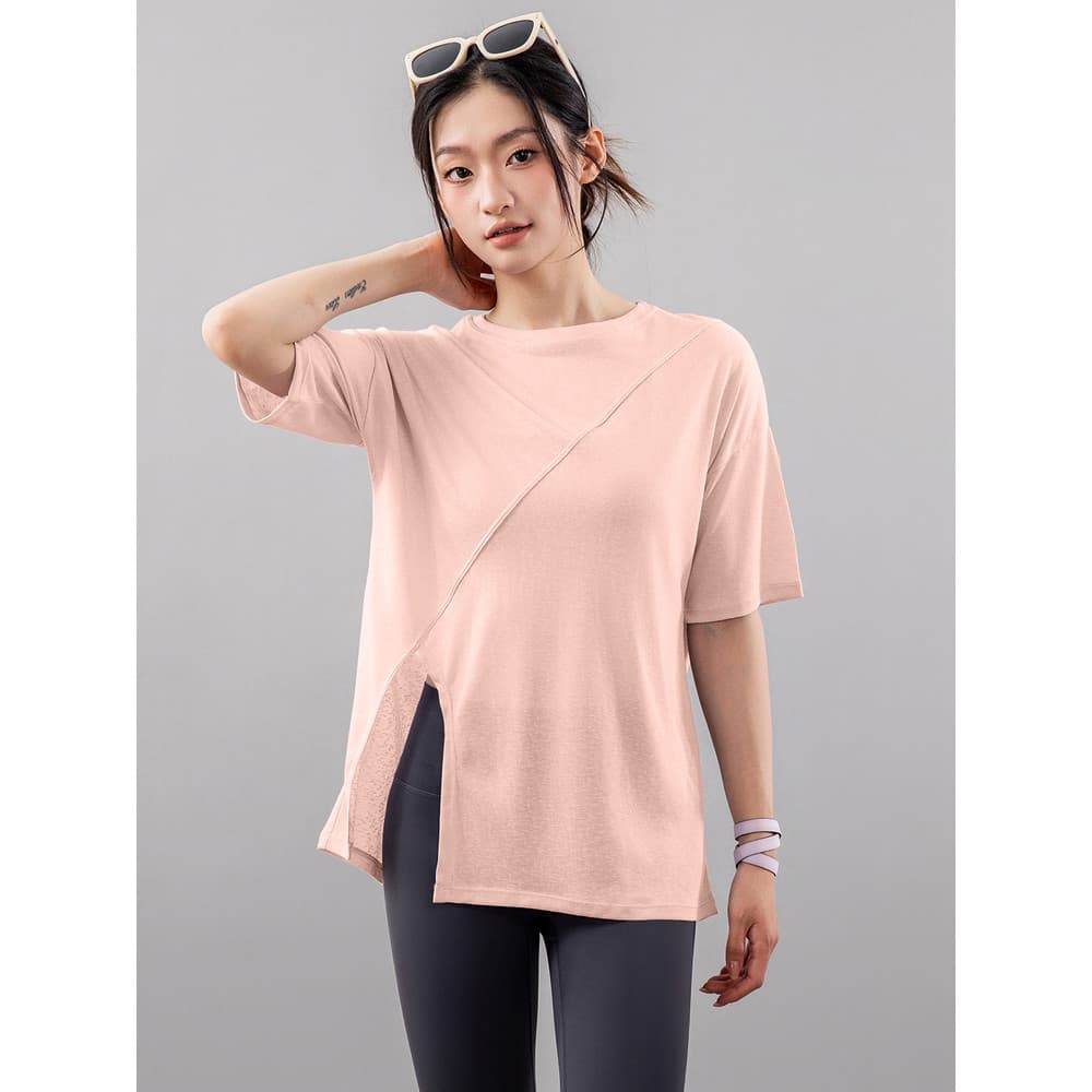 Roupas profissionais de Yoga femininas verão manga curta camiseta correndo de secagem rápida Pilates roupas de Fitness s