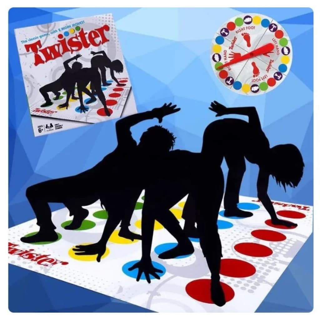 Jogo Tapete Party Game Similar Twister Importado Clássico Game Amigos Festa Divesão Família com Tabuleiro