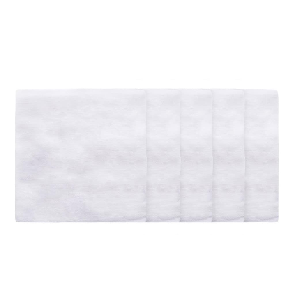 Pacote com 15 Fraldas de Pano de Luxo p/ Bebês Recém-Nascidos 60x60cm 100% Algodão Enxoval Infantil