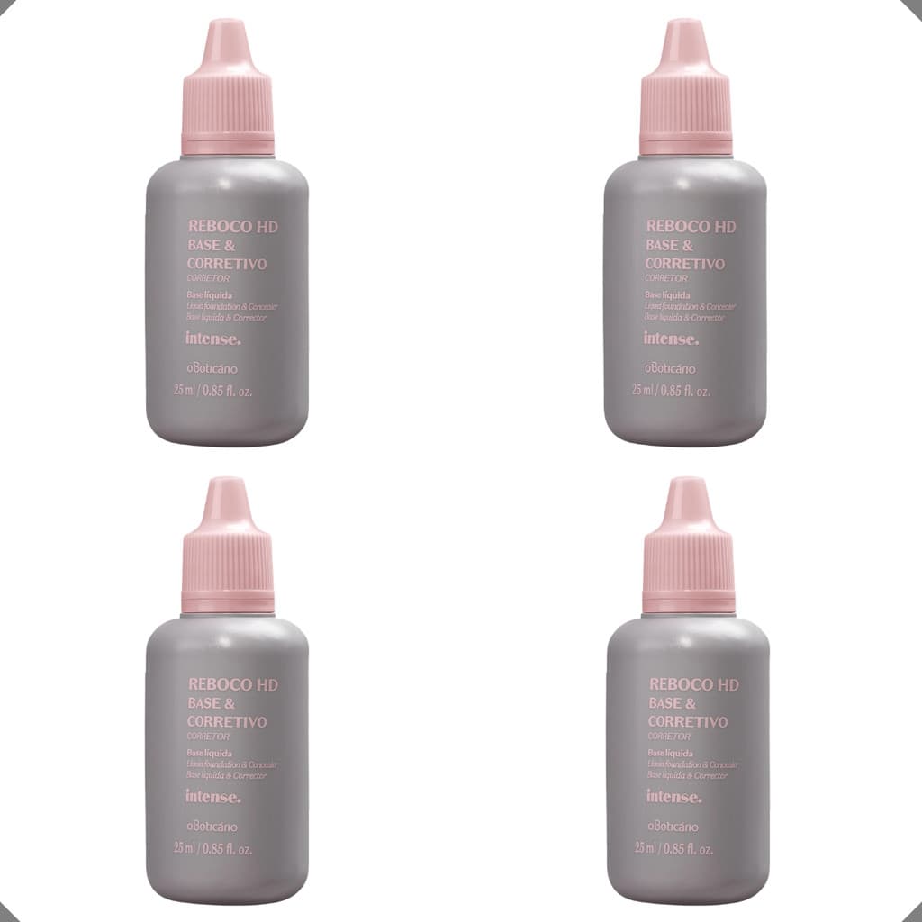 Base Líquida & Corretivo Intense Reboco HD OBoticário 24g