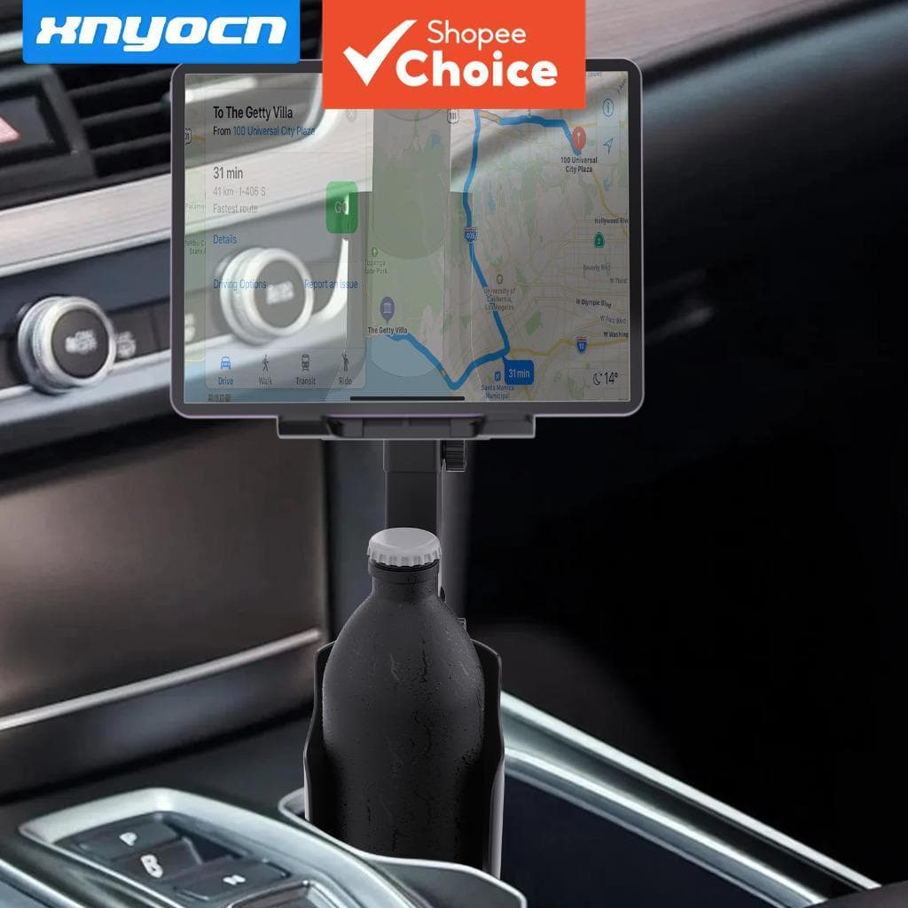 Suporte De Copo Para Veículo , Telefone , Braço Longo , Tablet , Celular Garrafa De Carro , Instalação Rápida E Trava